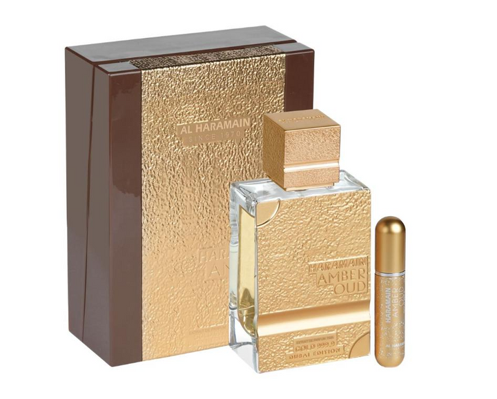 Al Haramain Perfumes | Haramain Amber Oud Gold 999.9 | 2.5 oz (75ml) Bottle | Unisex Perfume | Eau de Parfum