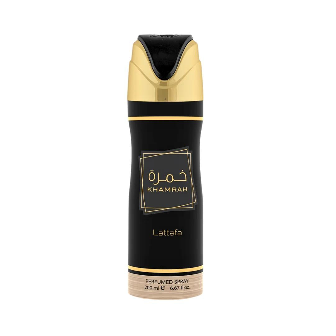 Lattafa Perfumes | 4 pc Men's Body Spray (Bundle Set) [200 ml each] Rave - Asad - Khamrah - Hayaati