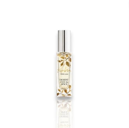 Kumbra With Love | Desert Oud & Spices | Mens' Fragrance | 10 ML - 0.34 OZ | Eau De Parfum | Whiskey - Vanilla & Cinnamon