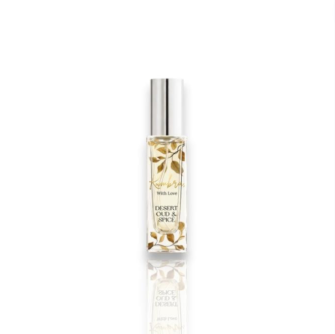 Kumbra With Love | Desert Oud & Spices | Mens' Fragrance | 10 ML - 0.34 OZ | Eau De Parfum | Whiskey - Vanilla & Cinnamon