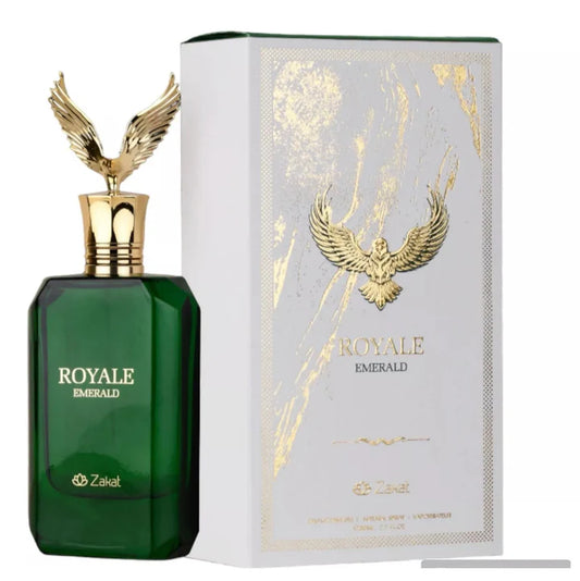 Zakat Royale Emerald  – Eau de Parfum 3.4 oz (100ml) | Unisex Fragrance