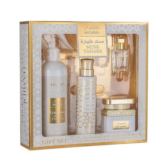 Hamidi | Natural Musk Tahara | 4-Piece Gift Set