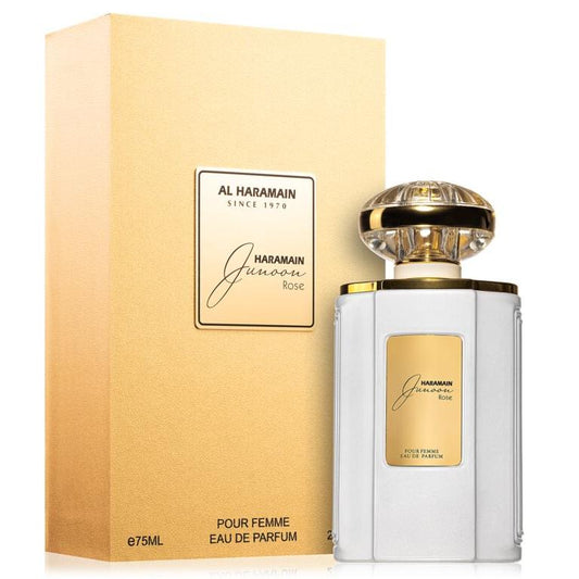 Al Haramain | Junoon Rose | Eau De Parfum | Women's Fragrance | 75 ML 2.5 FL OZ