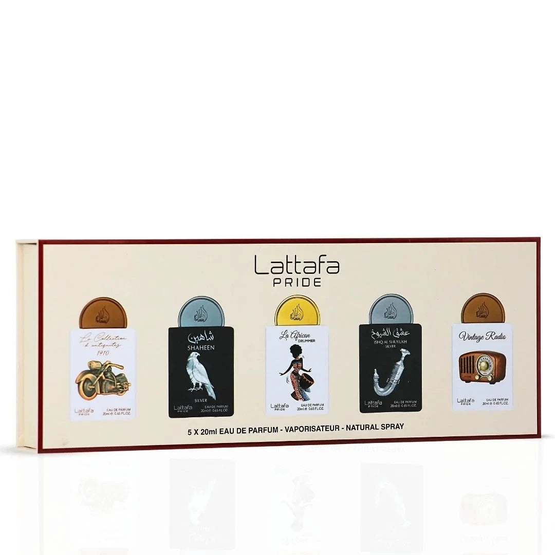 Lattafa Pride Eau de Parfum Gift Set Collection No.5