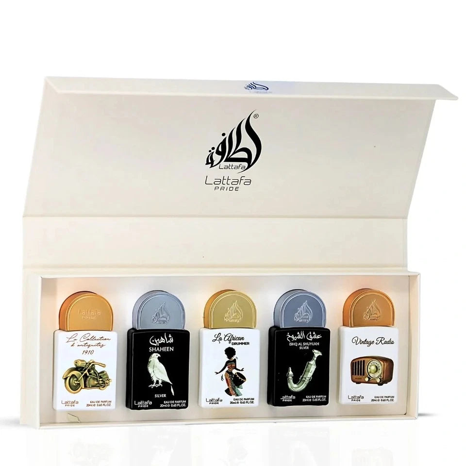 Lattafa Pride Eau de Parfum Gift Set Collection No.5