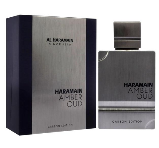 Al Haramain Amber Oud Carbon Edition – Men's Eau de Parfum 2.0 oz (60ml)